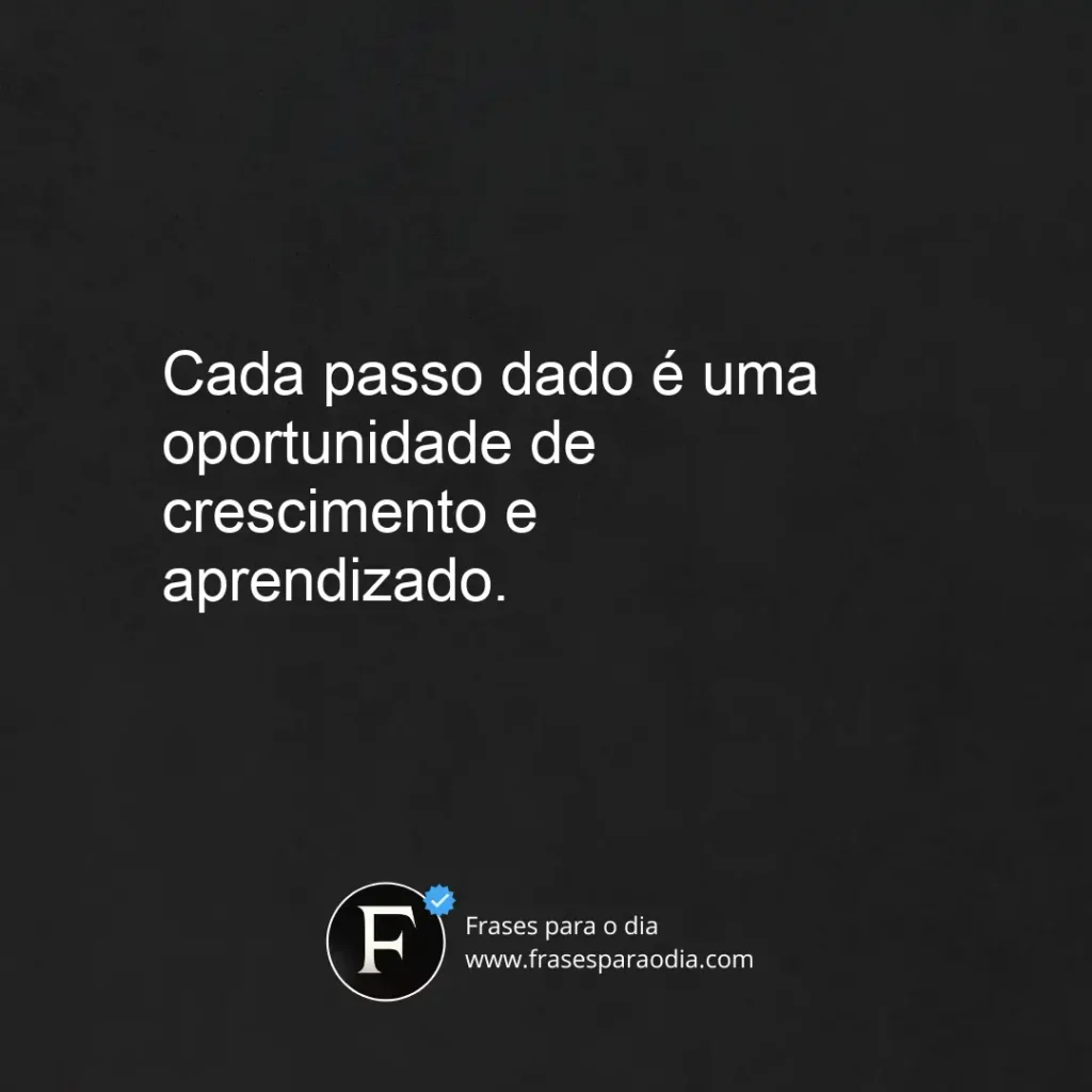 Frases de caminhada