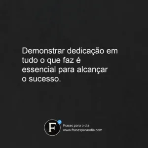 Frases de dedicação