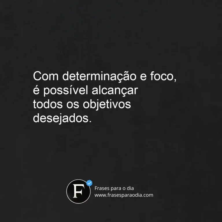 Frases de determinação