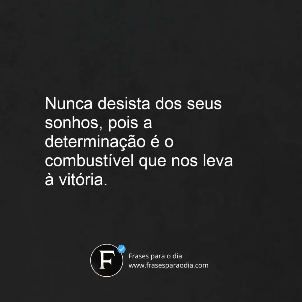 Frases de determinação