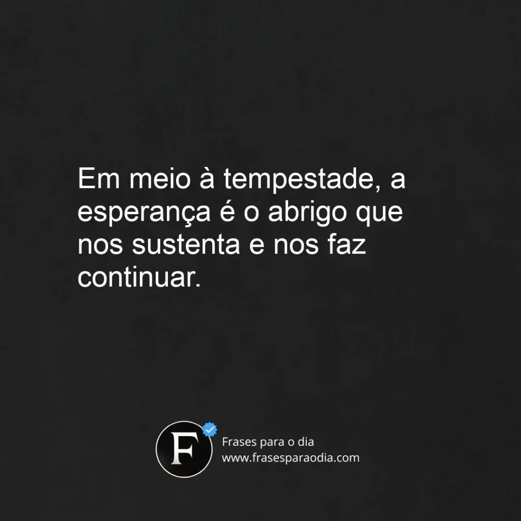 Frases de esperança