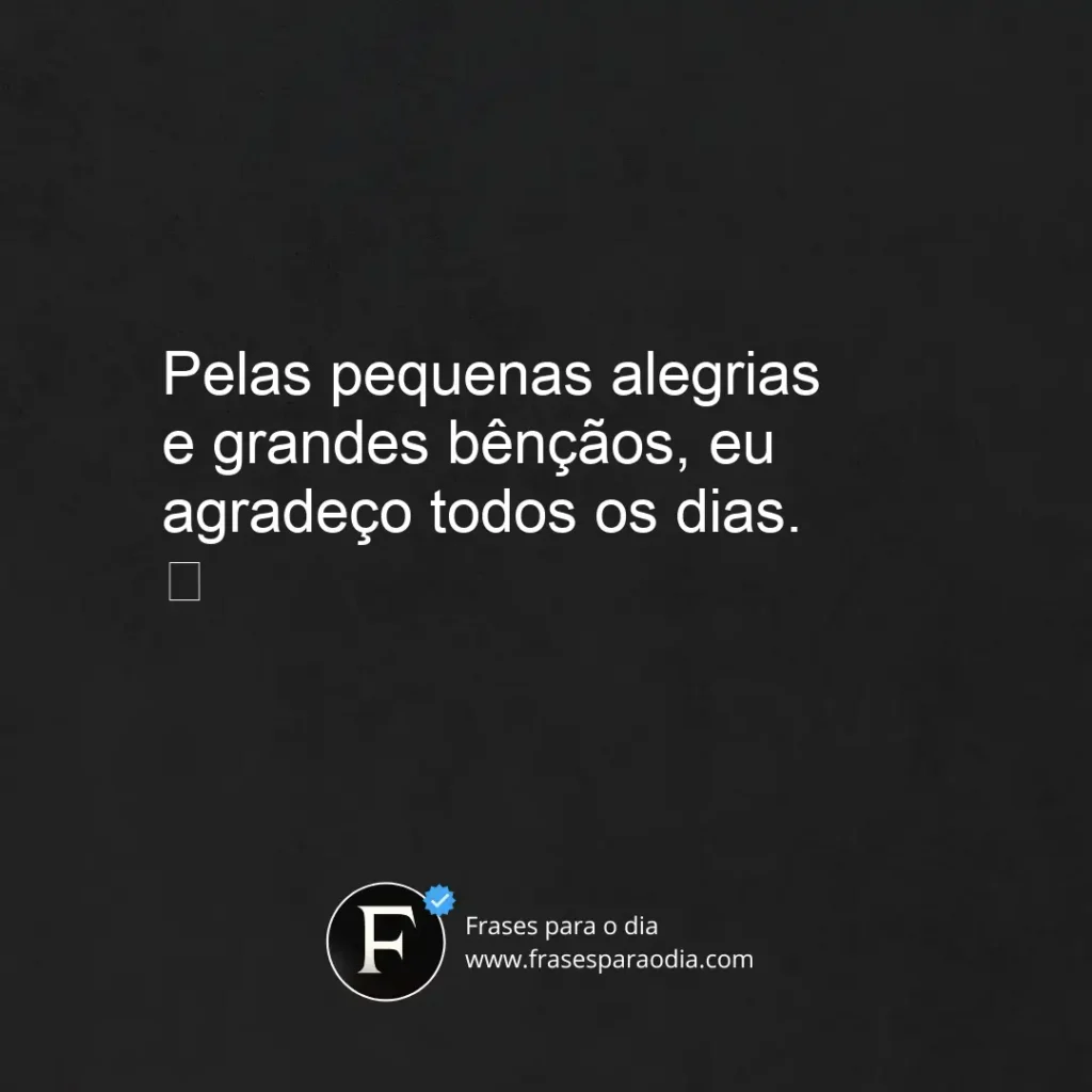 Frases de gratidão tumblr