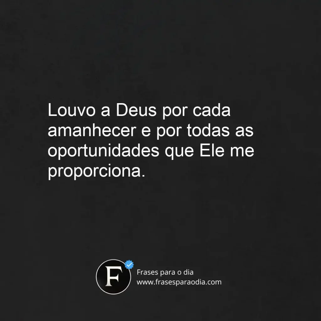 Frases de louvores de gratidão