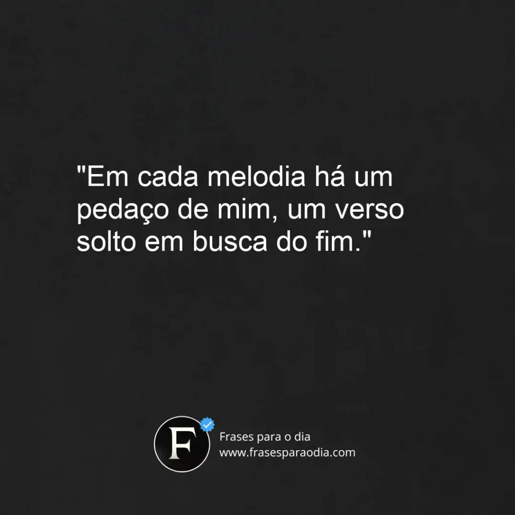 Frases de musica para foto sozinha