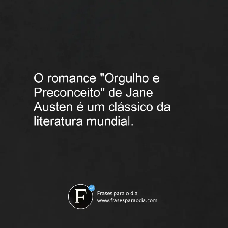 Frases de orgulho e preconceito