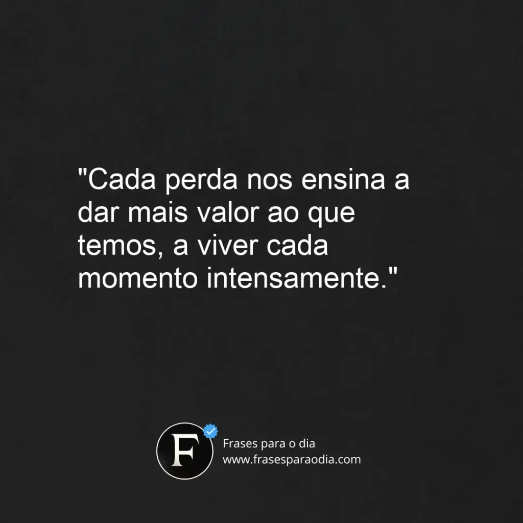 Frases de perda