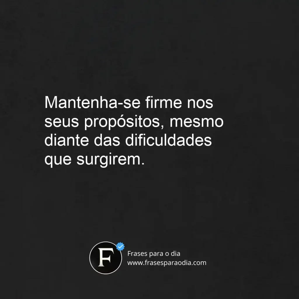 Frases de persistência