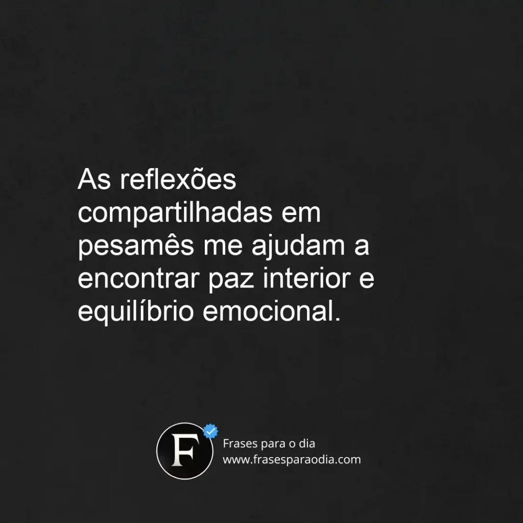 Frases de pesamês