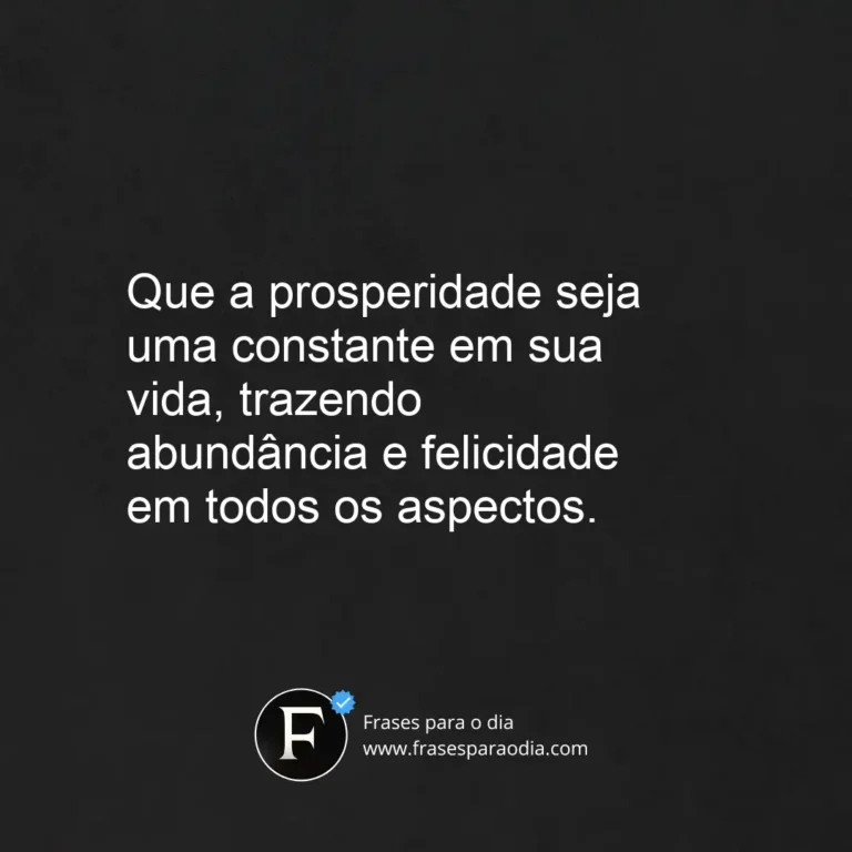 Frases de prosperidade