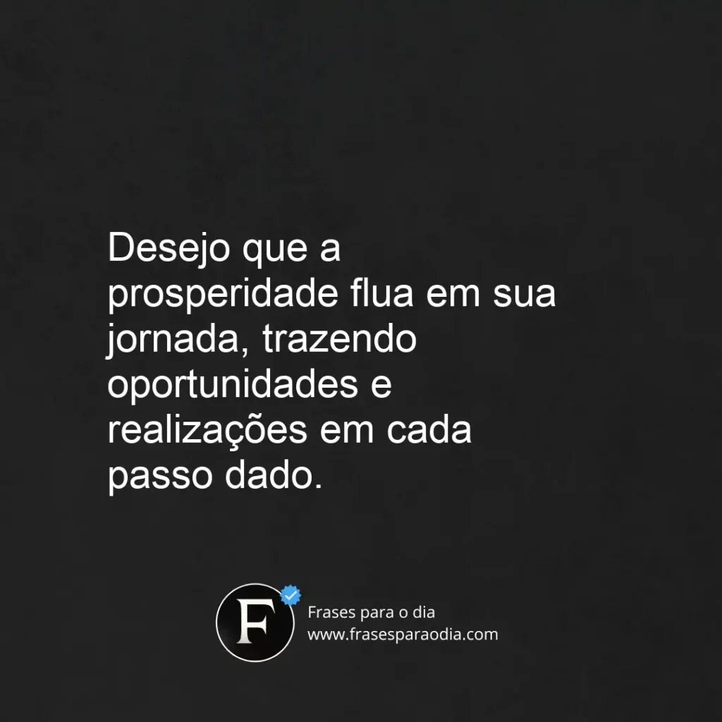 Frases de prosperidade