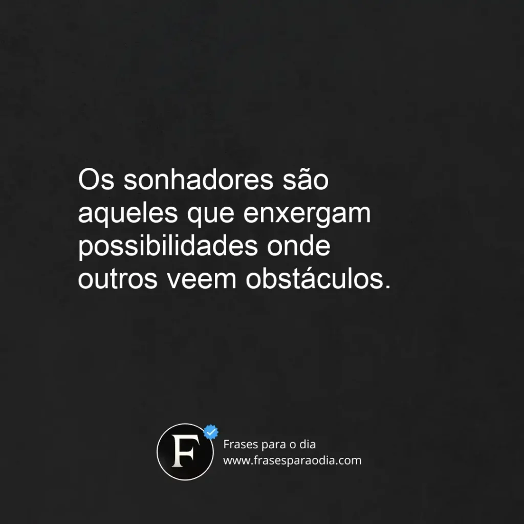 Frases de sonhador