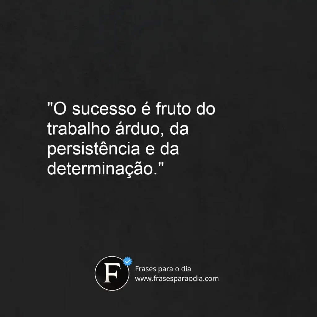 Frases de sucesso
