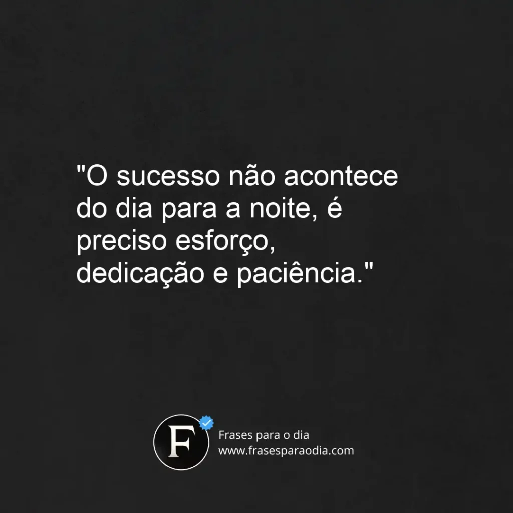 Frases de sucesso