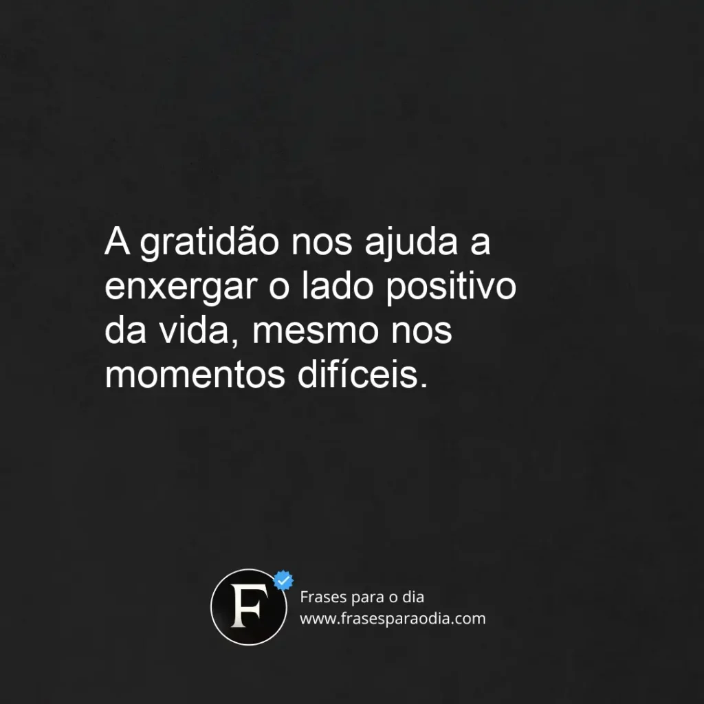 Frases de superação e gratidão