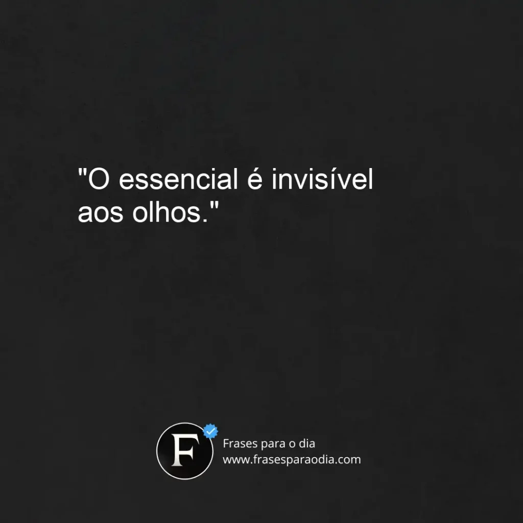 Frases do pequeno principe
