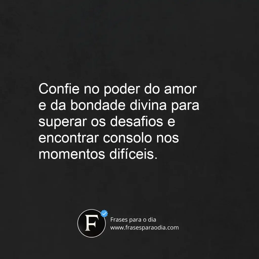 Frases espiritas de conforto