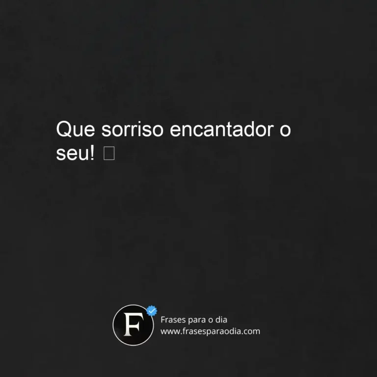Frases para comentar na foto do crush