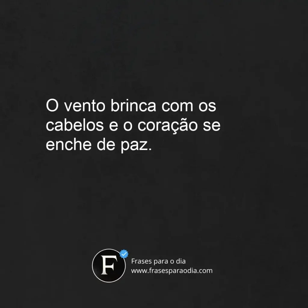 Frases para fotos na natureza