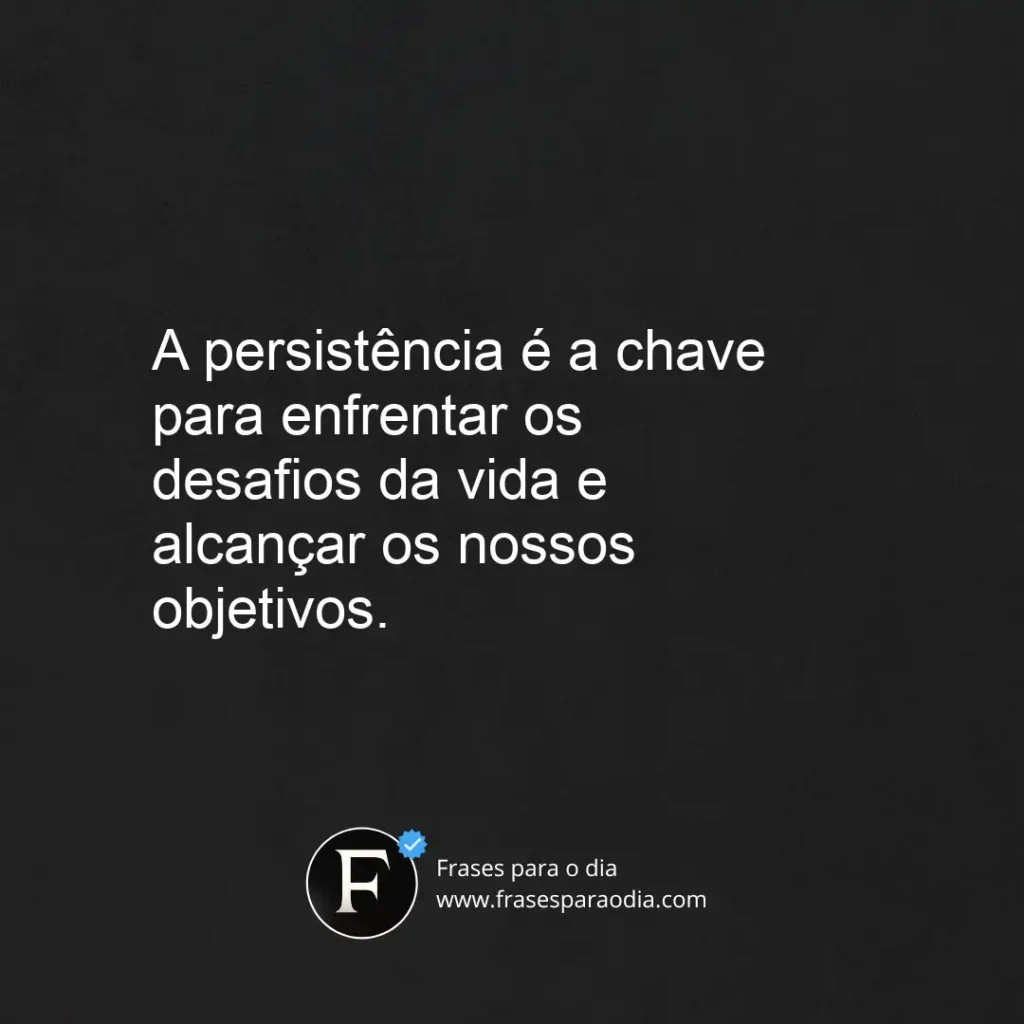 Frases sobre não desistir