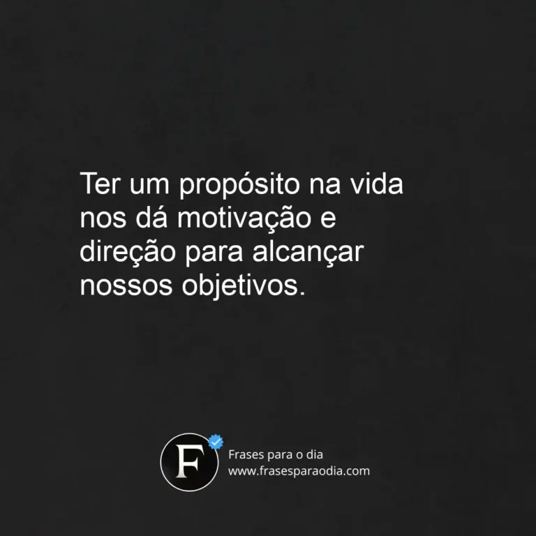 Frases sobre proposito